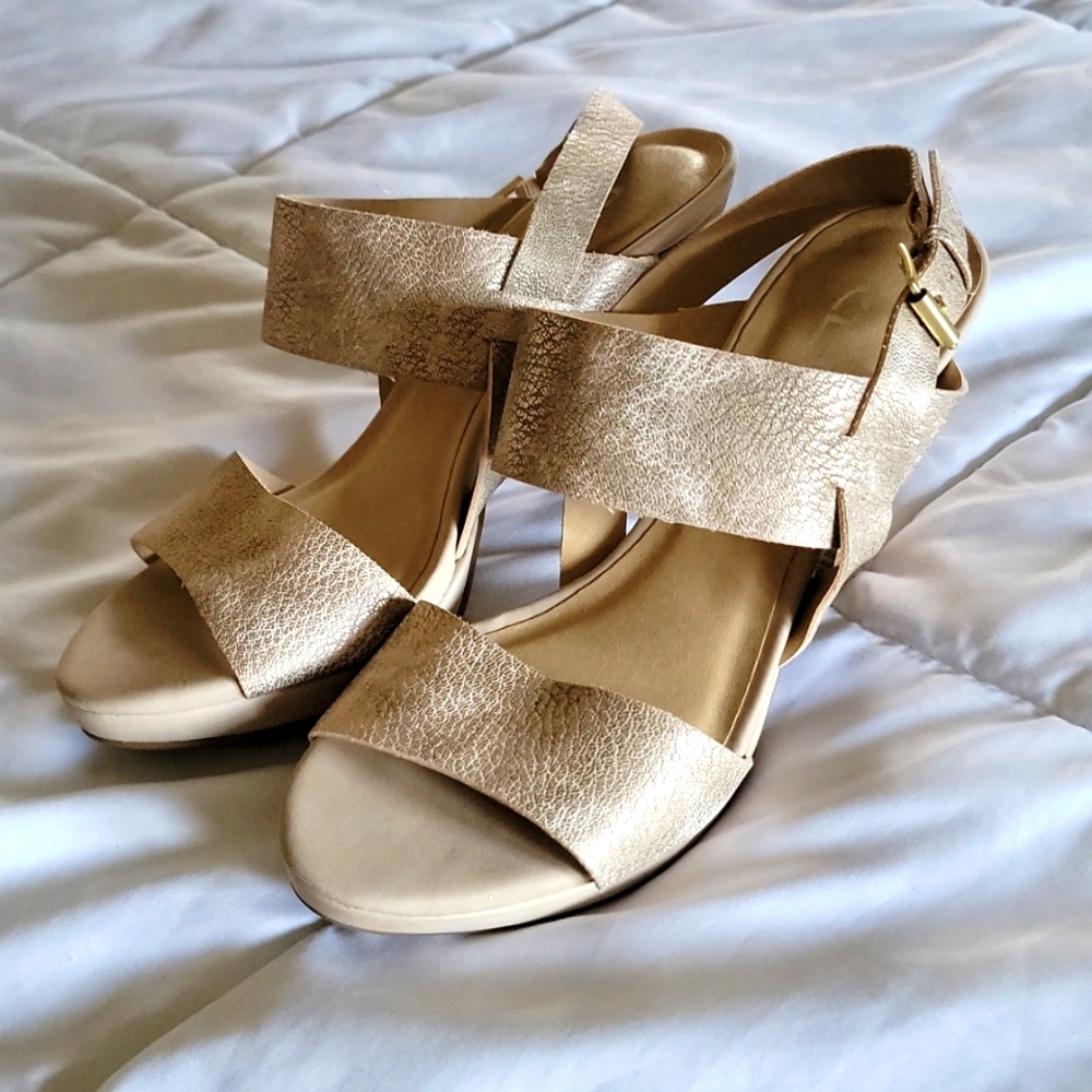 Chinese laundry sling back heels.